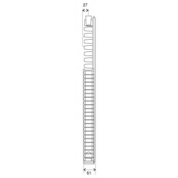 Радиатор Kermi FKO 11 0404 (400х400) с боковым подключением