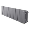 Биметаллический радиатор Royal Thermo PianoForte 200 Noir Sable VDR/14 секций с нижним подключением