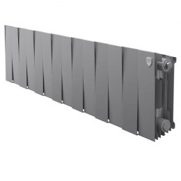 Биметаллический радиатор Royal Thermo PianoForte 200 Silver Satin 14 секций