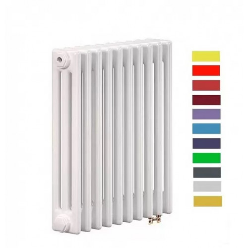 Трубчатый радиатор Zehnder Charleston Completto 3057/24 секций, нижнее подключение V001, 1/2", RAL 9016 (белый)