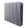 Радиатор биметаллический Royal Thermo PianoForte Satin Silver 500 10 секций