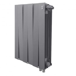 Биметаллический радиатор Royal Thermo PianoForte 500 Silver Satin VDR/8 секций