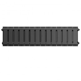 Биметаллический радиатор Royal Thermo PianoForte 200 Noir Sable 14 секций