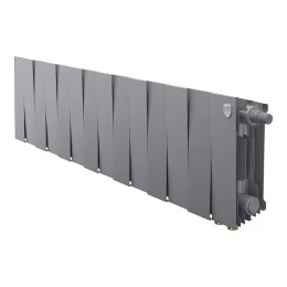 Биметаллический радиатор Royal Thermo PianoForte 200 Silver Satin VDR/14 секций с нижним подключением