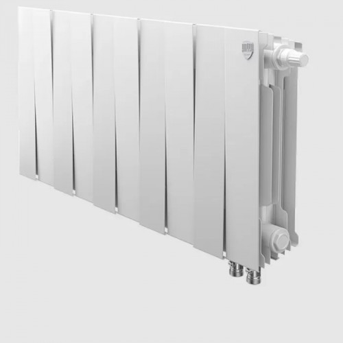 Биметаллический радиатор Royal Thermo PianoForte 300 Bianco Traffico VDR/10 секций с нижним подключением