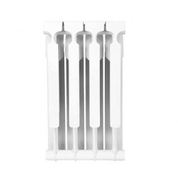 Биметаллический радиатор Rommer Plus Bm 500/4 секции, с боковым подключением