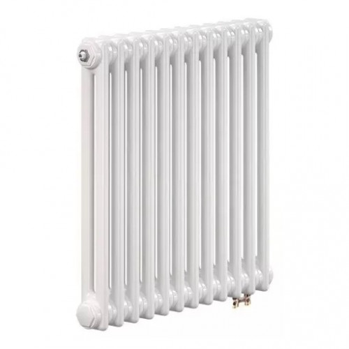 Трубчатый радиатор Zehnder Charleston Completto 2056/8 секций, нижнее подключение V001, 1/2", RAL 9016 (белый)
