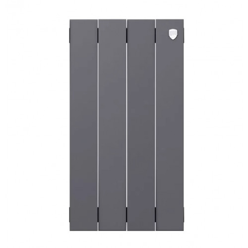 Радиатор биметаллический Royal Thermo PianoForte Satin Silver 500 4 секции