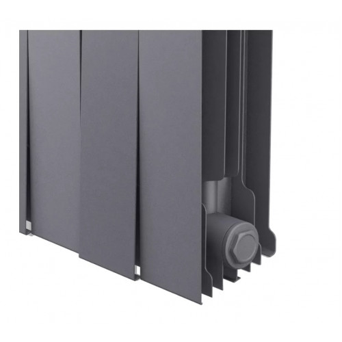 Радиатор биметаллический Royal Thermo PianoForte Satin Silver 500 4 секции
