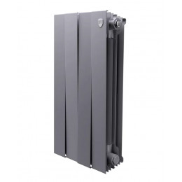 Радиатор биметаллический Royal Thermo PianoForte Satin Silver 500 4 секции