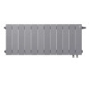 Биметаллический радиатор Royal Thermo PianoForte 300 Silver Satin VDR/12 секций с нижним подключением
