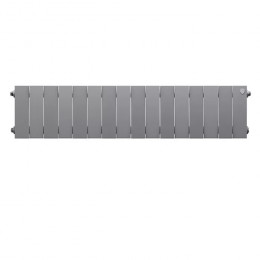 Биметаллический радиатор Royal Thermo PianoForte 200 Silver Satin 16 секций
