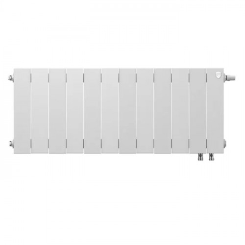 Биметаллический радиатор Royal Thermo PianoForte 300 Bianco Traffico VDR/12 секций с нижним подключением