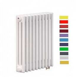 Трубчатый радиатор Zehnder Charleston Completto 3057/18 секций, нижнее подключение V001, 1/2", RAL 9016 (белый)