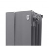 Радиатор биметаллический Royal Thermo PianoForte Satin Silver 500 12 секций