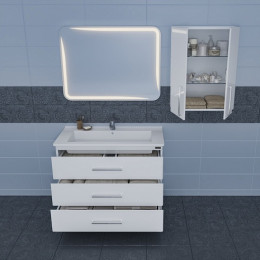 СанТа Шкаф подвесной Вегас 600x800 белый