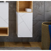 Бриклаер Шкаф подвесной Кристалл 35x60 белый