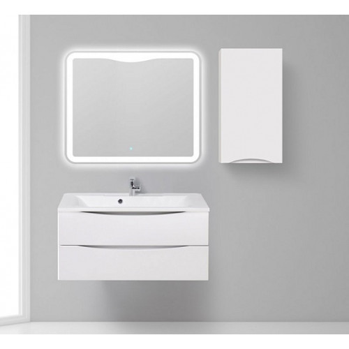 BelBagno Шкаф для ванной FLY-MARINO-750 R Bianco Lucido