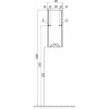 Акватон Шкаф подвесной Сильва 32 R дуб макиато