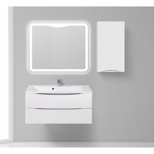 BelBagno Шкаф для ванной FLY-MARINO-750 L Bianco Lucido