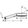 Душевая лейка Hansgrohe Pulsify Select Relaxation 24110700 белый матовый