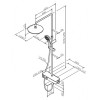 Душевая система Am.Pm Inspire V2.0 F0750A522 черный матовый