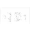 Душевая стойка Bravat Rhein F6429564BW-A-ENG