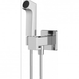 Гигиенический душ Hansgrohe E1 jet EcoSmart+ со смесителем 29233700 белый