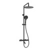 Душевая система WasserKRAFT A288.258.078.BM Thermo черная