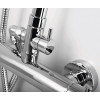 Душевая система WasserKRAFT A13302, 3-функц. лейкой, шлангом, насадка Ø 250 мм