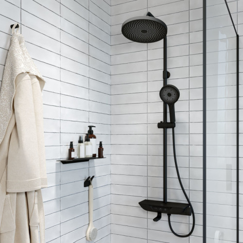 Душевая система Iddis SpaHome SPABLBTi06 матовый черный