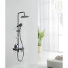 Душевая система Lemark Tropic LM7012BL черный