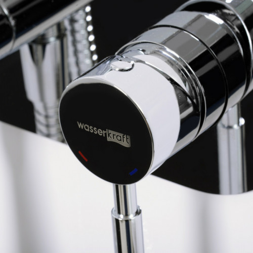 Душ гигиенический WasserKRAFT Main 4138 9062505 со смесителем хром