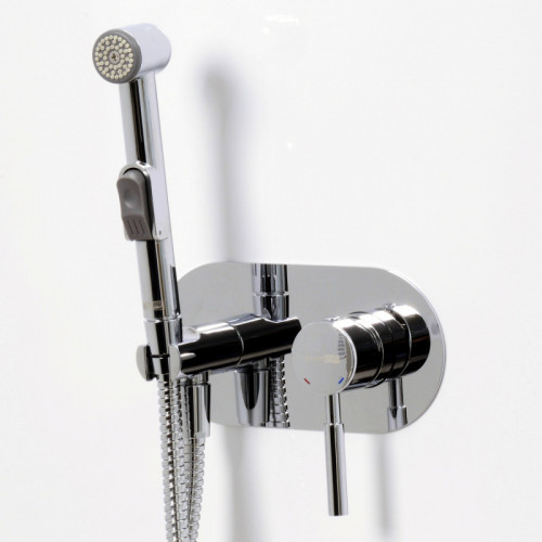 Душ гигиенический WasserKRAFT Main 4138 9062505 со смесителем хром