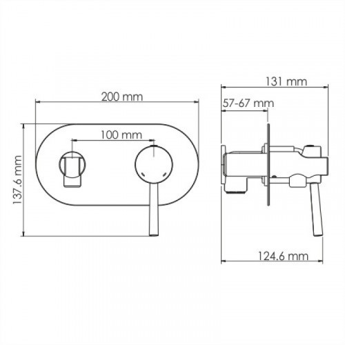 Душ гигиенический WasserKRAFT Main 4138 9062505 со смесителем хром