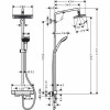Душевая система Hansgrohe Croma E Showerpipe 280 1jet 27630000 c термостатом, хром