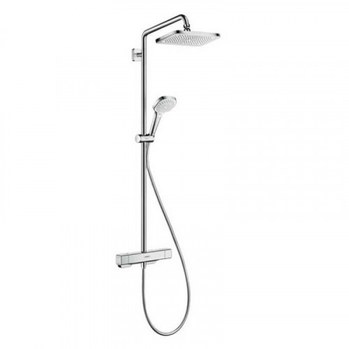 Душевая система Hansgrohe Croma E Showerpipe 280 1jet 27630000 c термостатом, хром