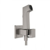 Гигиенический душ Hansgrohe Bidette E 1jet EcoSmart+ со смесителем 29233340 черный хром