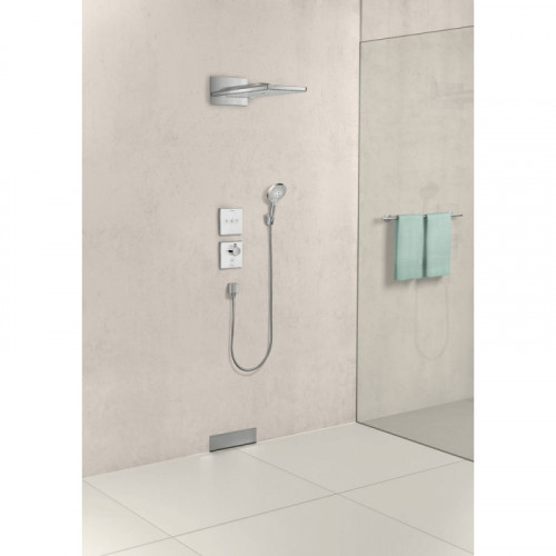Шланговое подсоединение Hansgrohe Fixfit Square 26455670, черный матовый