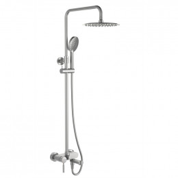 Душевая система WasserKRAFT A14201 никель