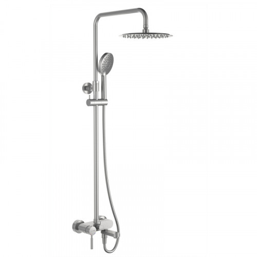 Душевая система WasserKRAFT A14201 никель