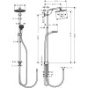 Душевой гарнитур Hansgrohe Crometta S 240 1jet Showerpipe Rеno 27270000 с верхним душем