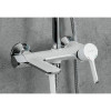 Душевая система Gappo G2403-8 хром/белый