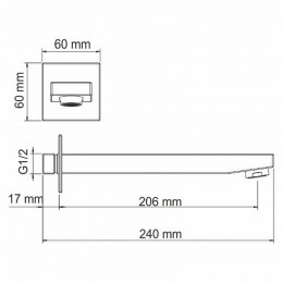 Комплект для душа WasserKRAFT A71208 золото