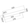 Душевая лейка Paffoni Master ZDOC067ST 273637 хром