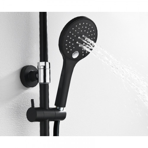 Душевой комплект WasserKRAFT A17401 со смесителем для душа 80/125 x 54,1 см