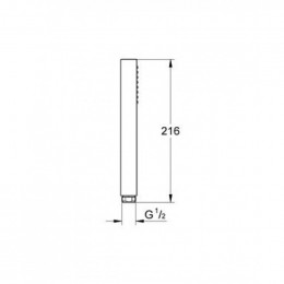 Ручной душ Grohe Euphoria Cube Stick 27699000