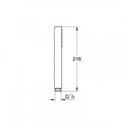 Ручной душ Grohe Euphoria Cube Stick 27699000