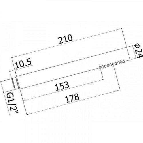 Ручной душ Paffoni Master ZDOC067HGSP (249473)