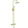 Душевая система BelBagno Uno UNO-DOCM-ORO золото